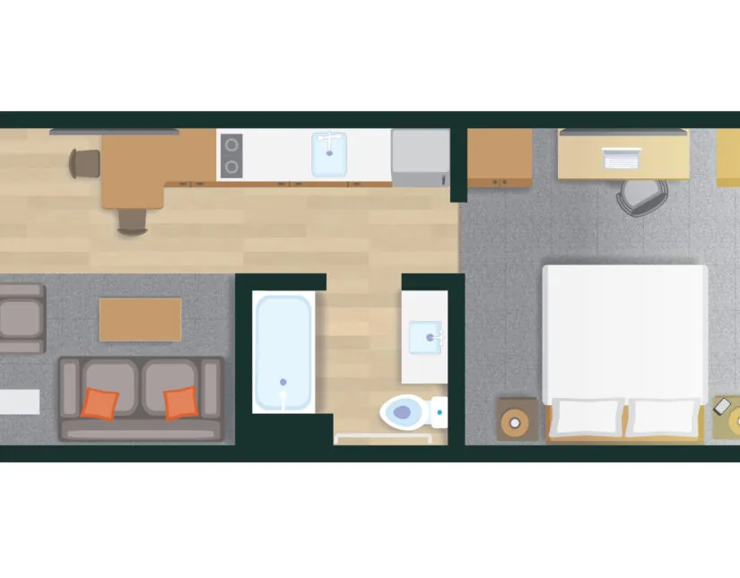 King One Bedroom Suite