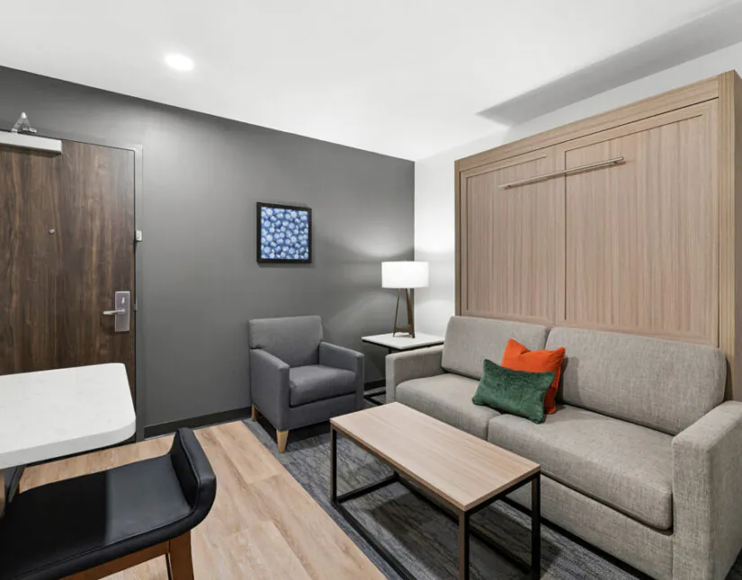 King One Bedroom Suite with Additional Hideaway Bed