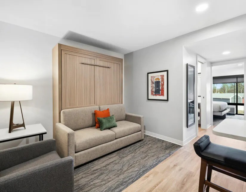 King One Bedroom Suite with Additional Hideaway Bed