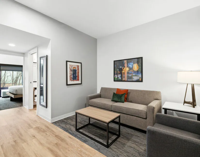 King One Bedroom Suite with Additional Hideaway Bed